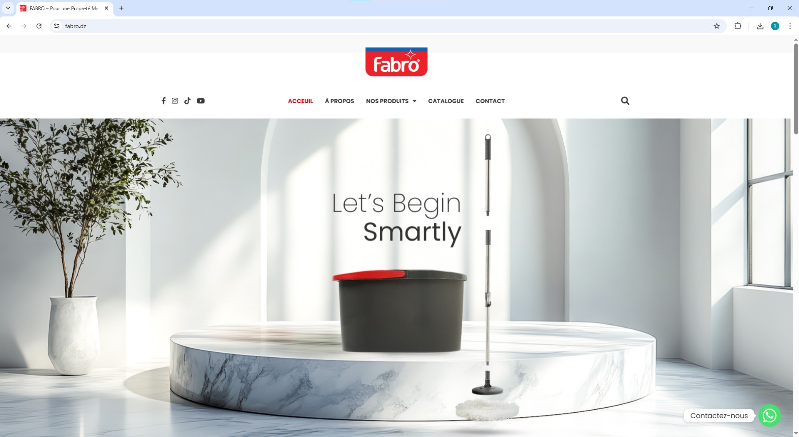 Site Web fabro