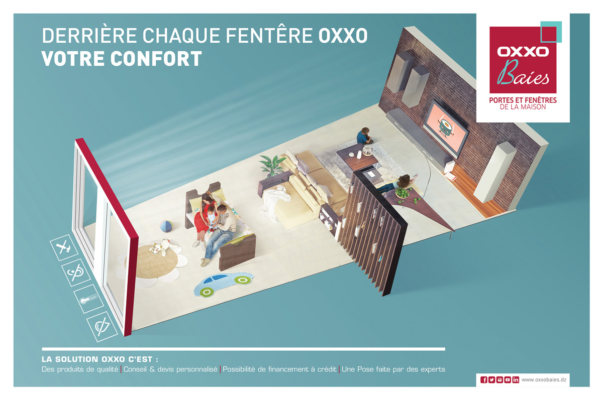 Création Graphique Alger, Affiche publicitaire